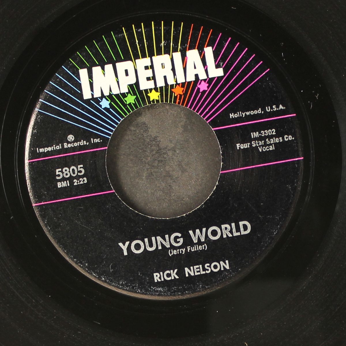 summertime / young world by RICK NELSON