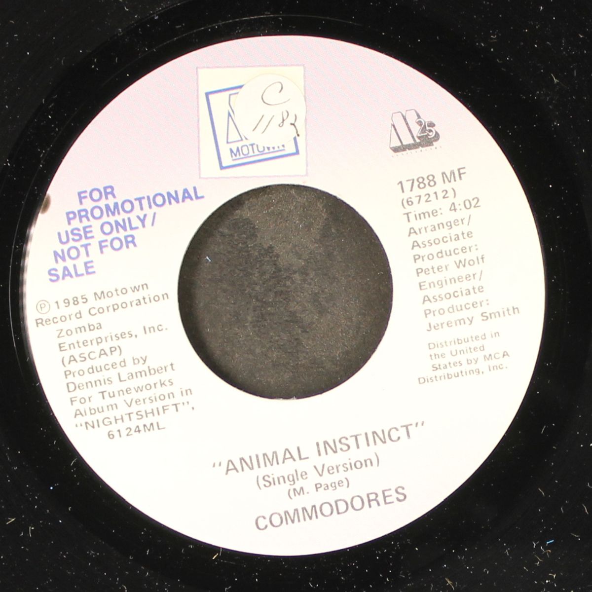 animal instinct / short by COMMODORES
