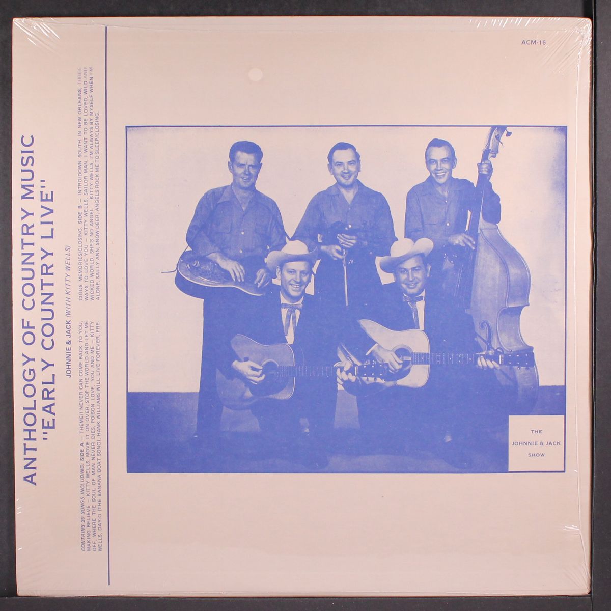 early country live, with kitty wells by JOHNNIE & JACK
