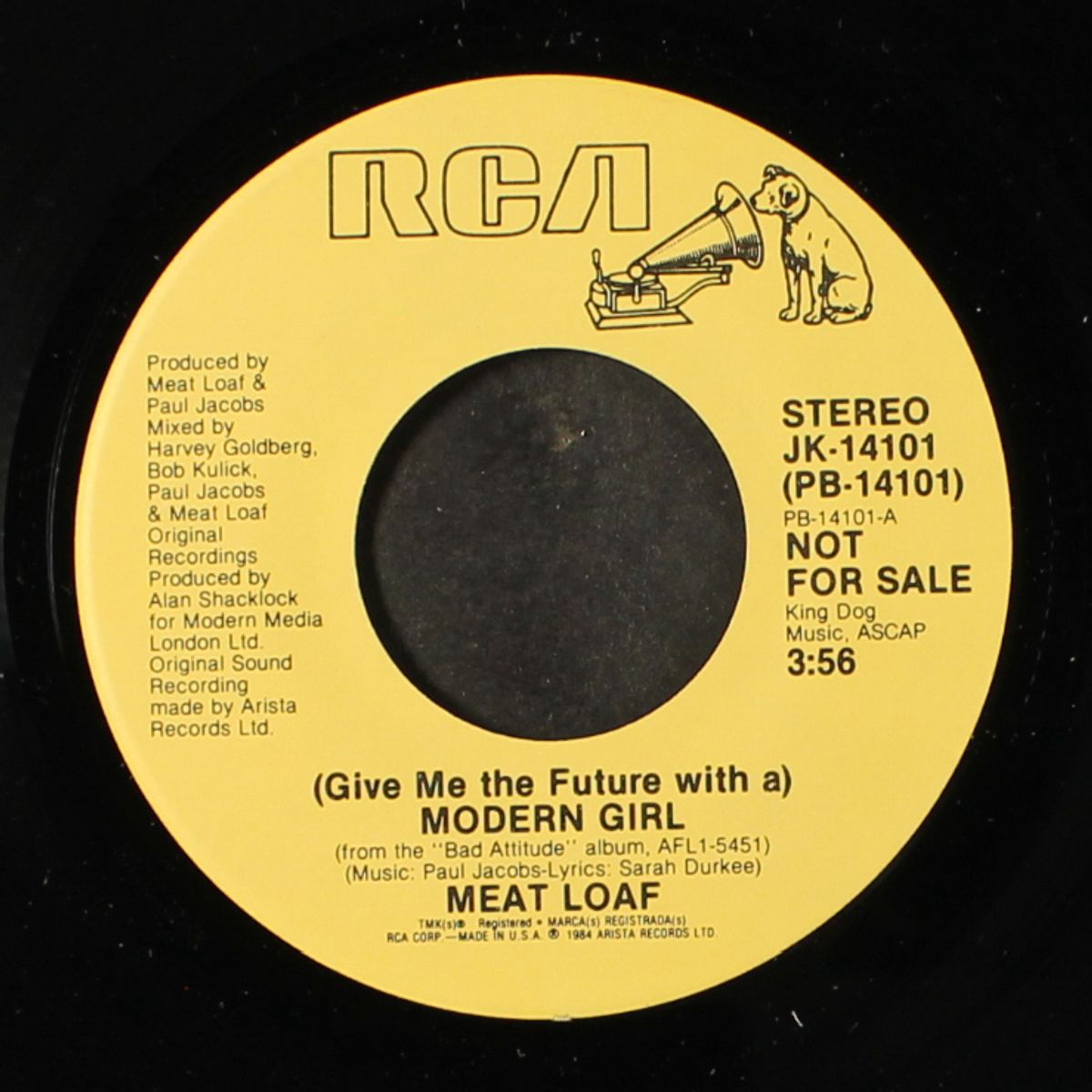 modern girl / same by MEAT LOAF