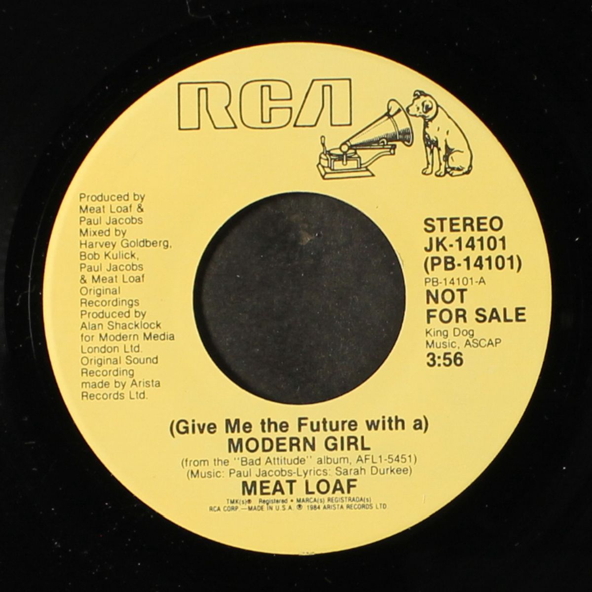 modern girl / same by MEAT LOAF
