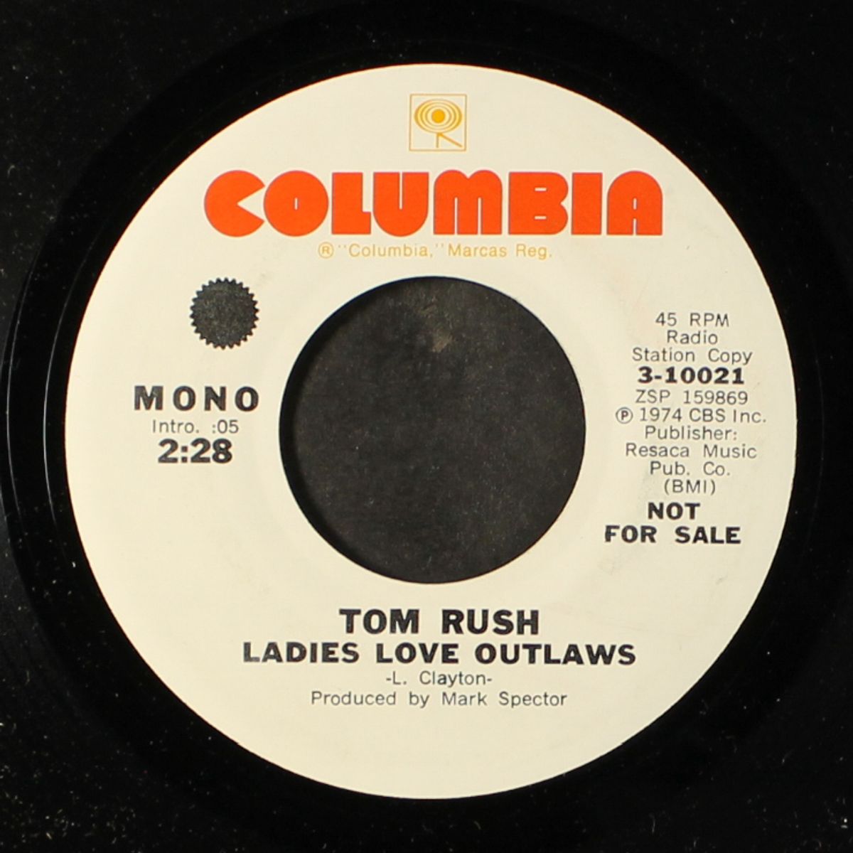 ladies love outlaws / mono by TOM RUSH