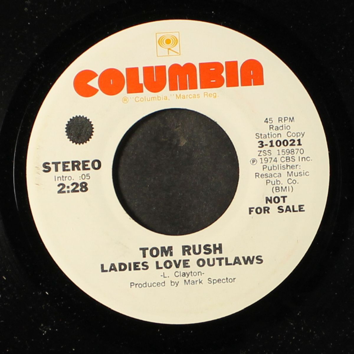 ladies love outlaws / mono by TOM RUSH