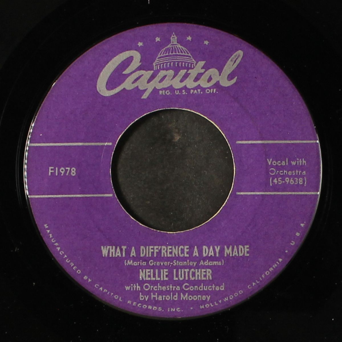 what a diff'rence a day made / the heart of a clown by NELLIE LUTCHER