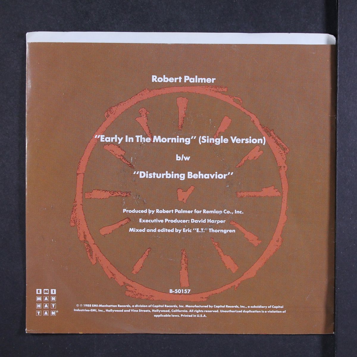 early in the morning by ROBERT PALMER