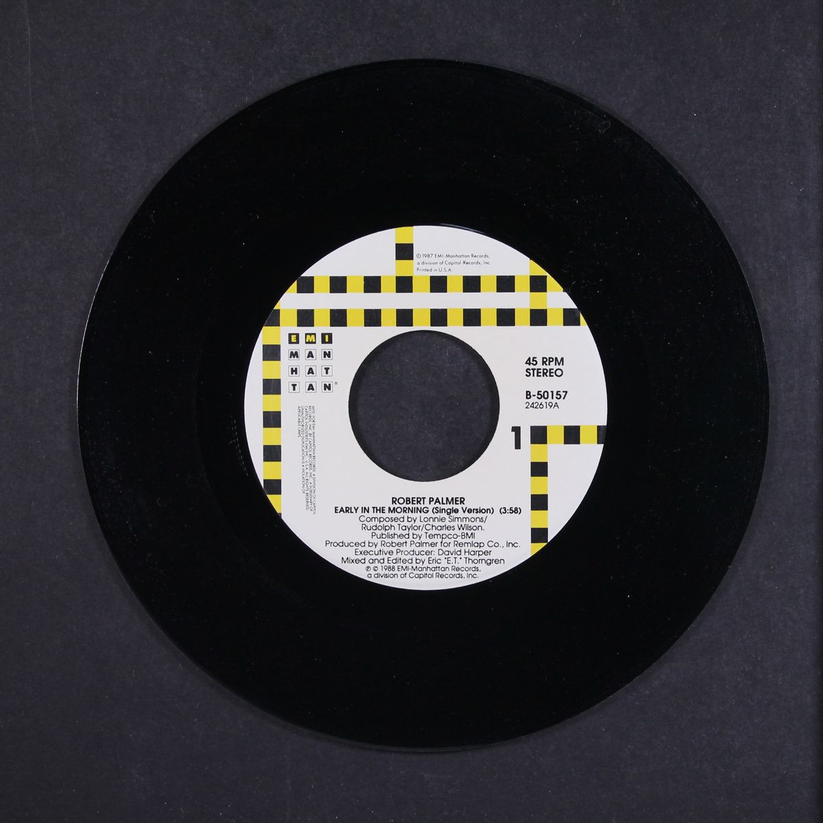 early in the morning by ROBERT PALMER