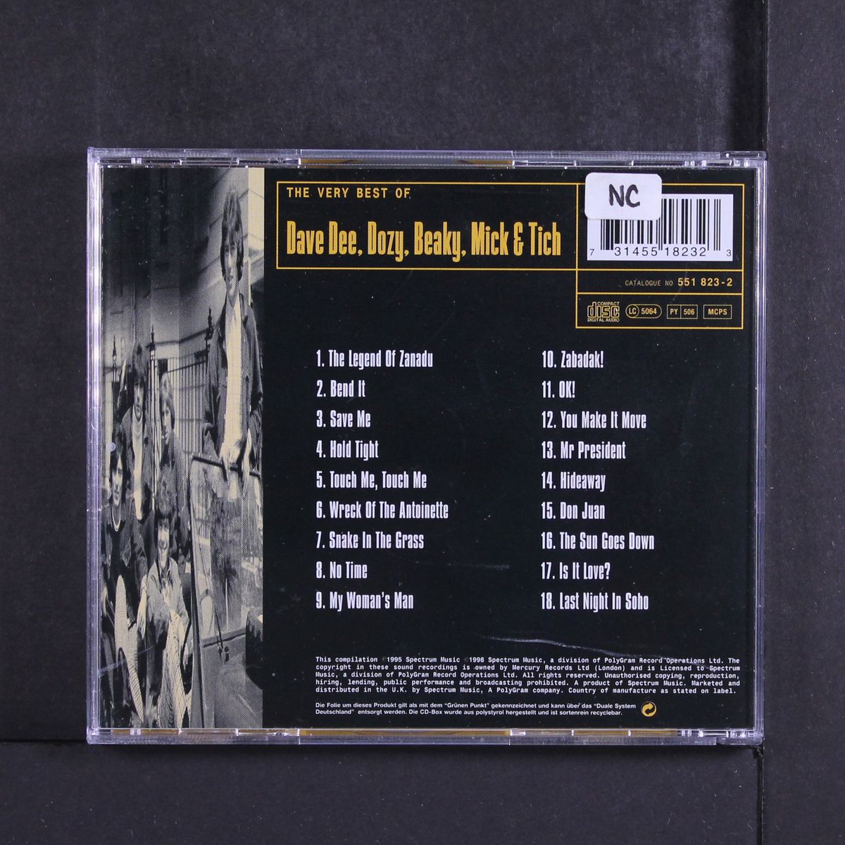 the very best of by DAVE DEE, DOZY, BEAKY, MICK & TICH