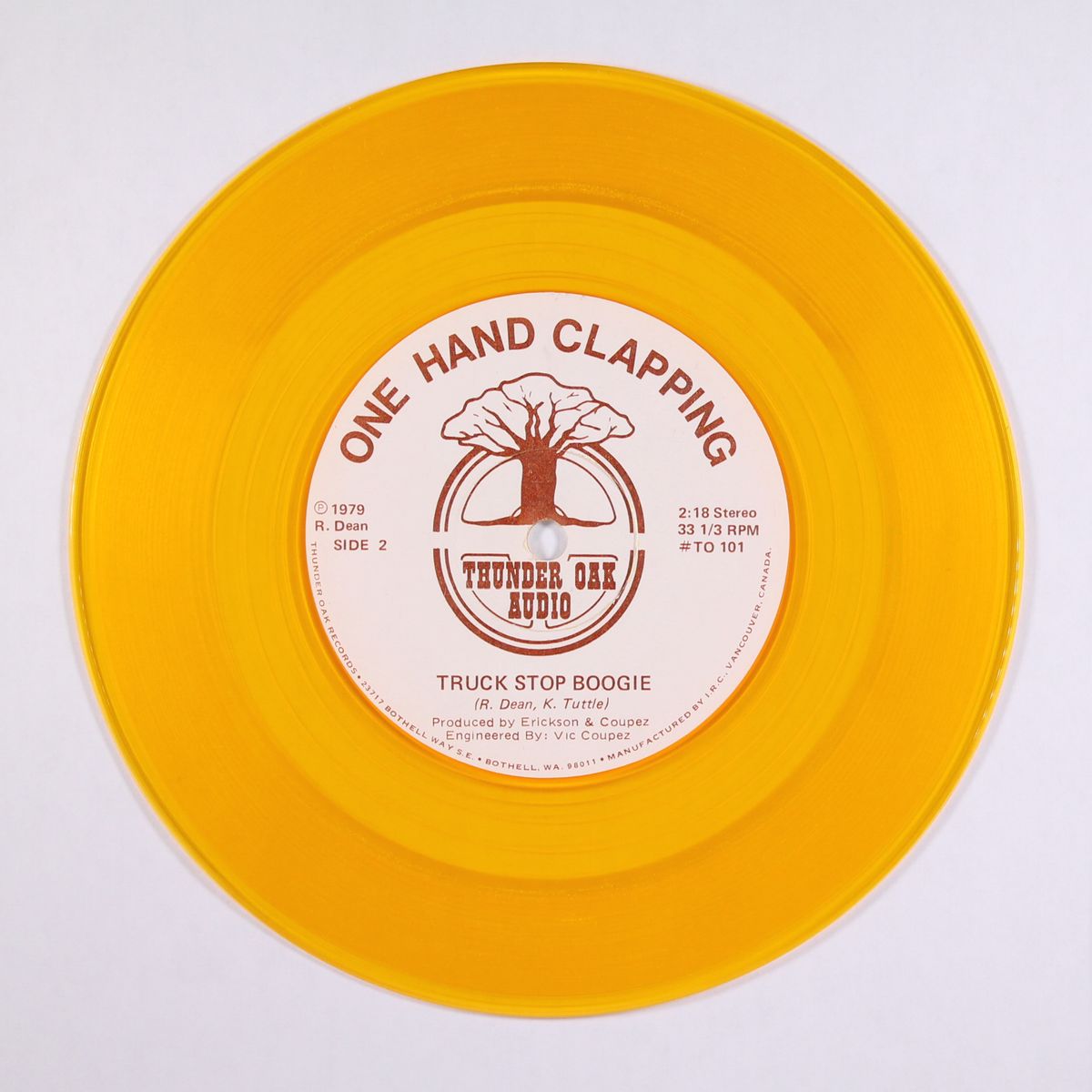 waitin' for gas / truck stop boogie by ONE HAND CLAPPING