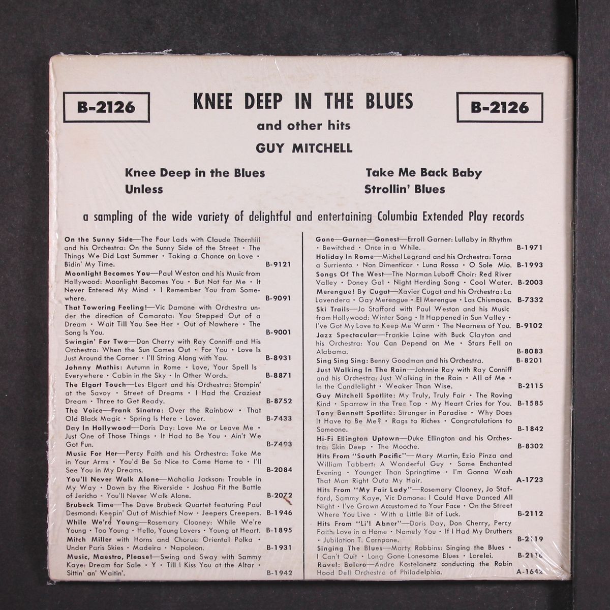 knee deep in the blues and other hits by GUY MITCHELL