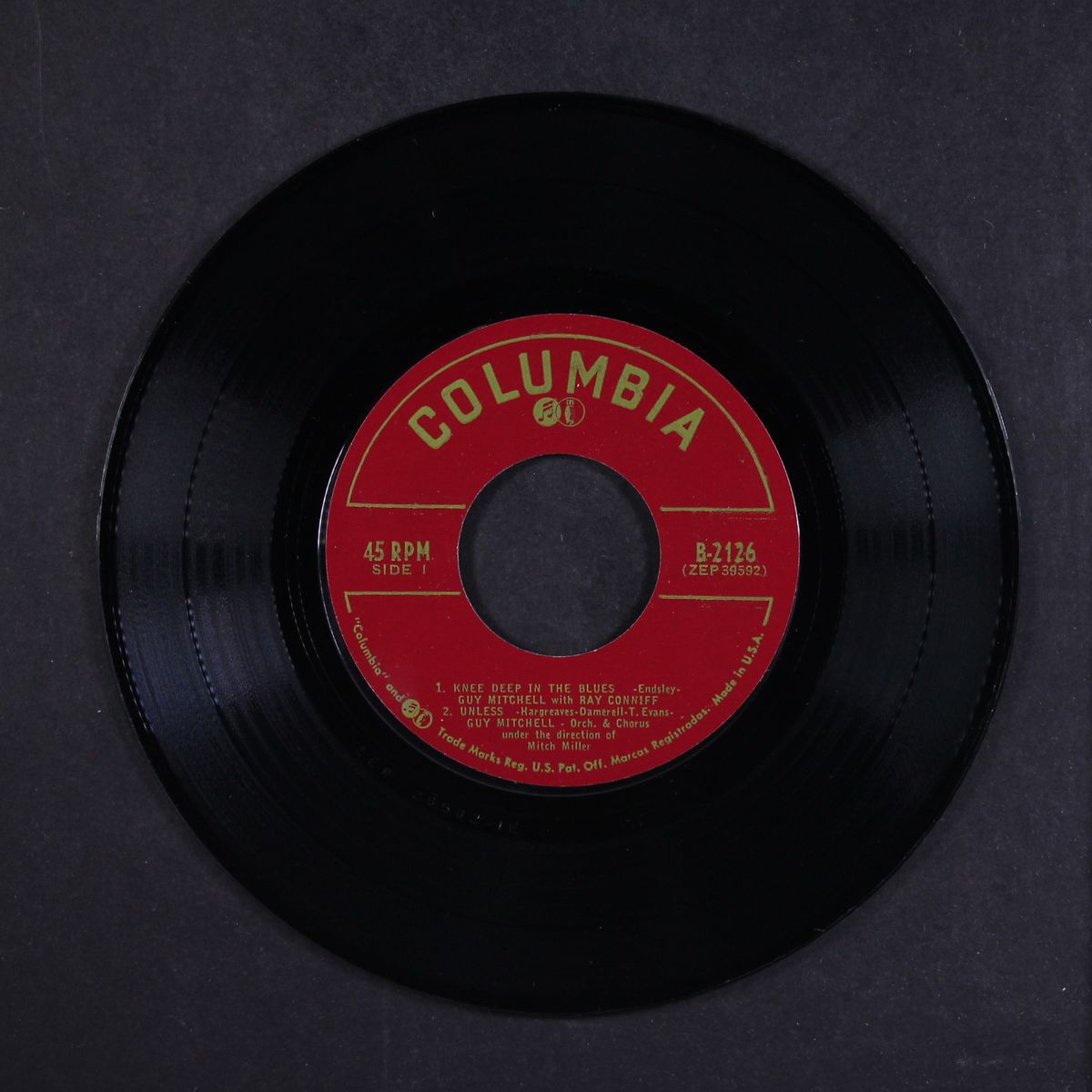 knee deep in the blues and other hits by GUY MITCHELL