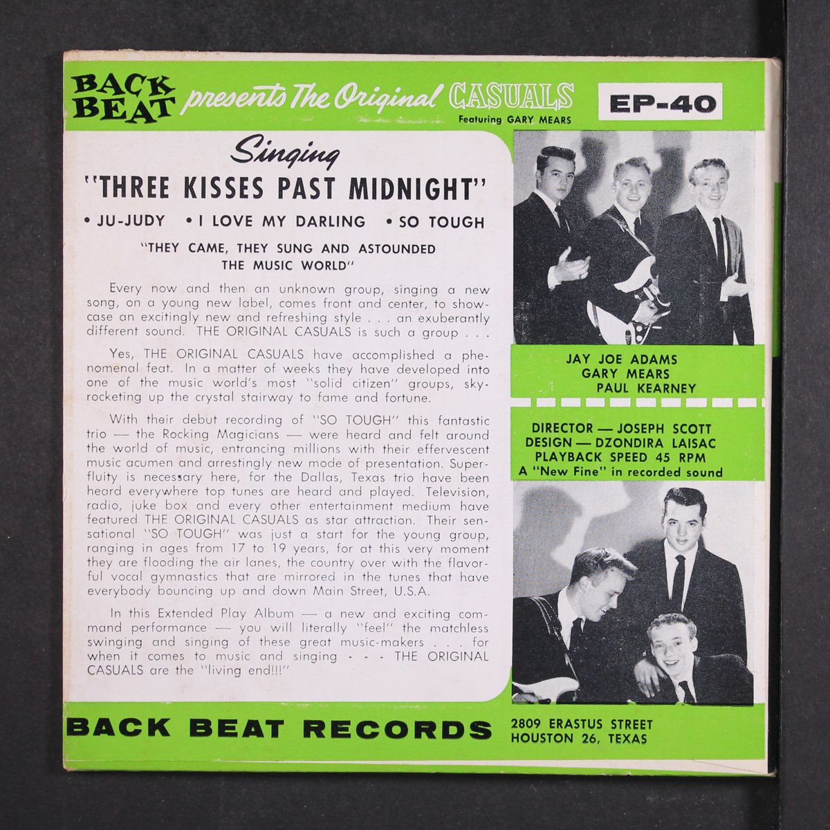 three kisses past midnight by CASUALS