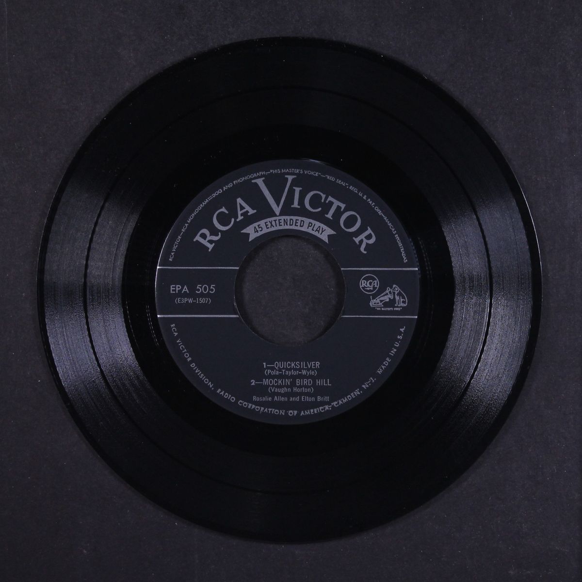 duets by by ROSALIE ALLEN & ELTON BRITT