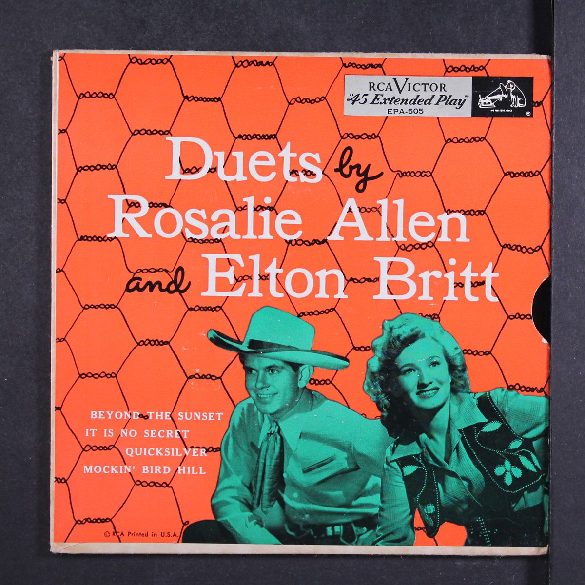 duets by by ROSALIE ALLEN & ELTON BRITT