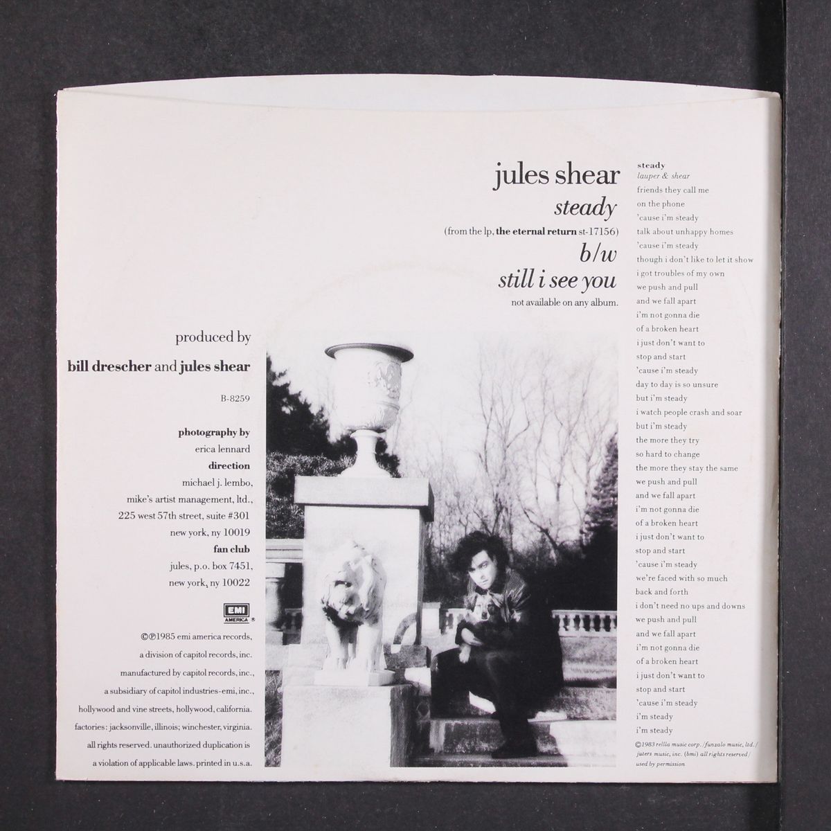 steady / same by JULES SHEAR