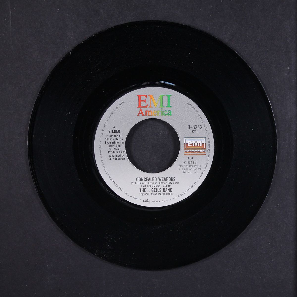 concealed weapons by J. GEILS BAND
