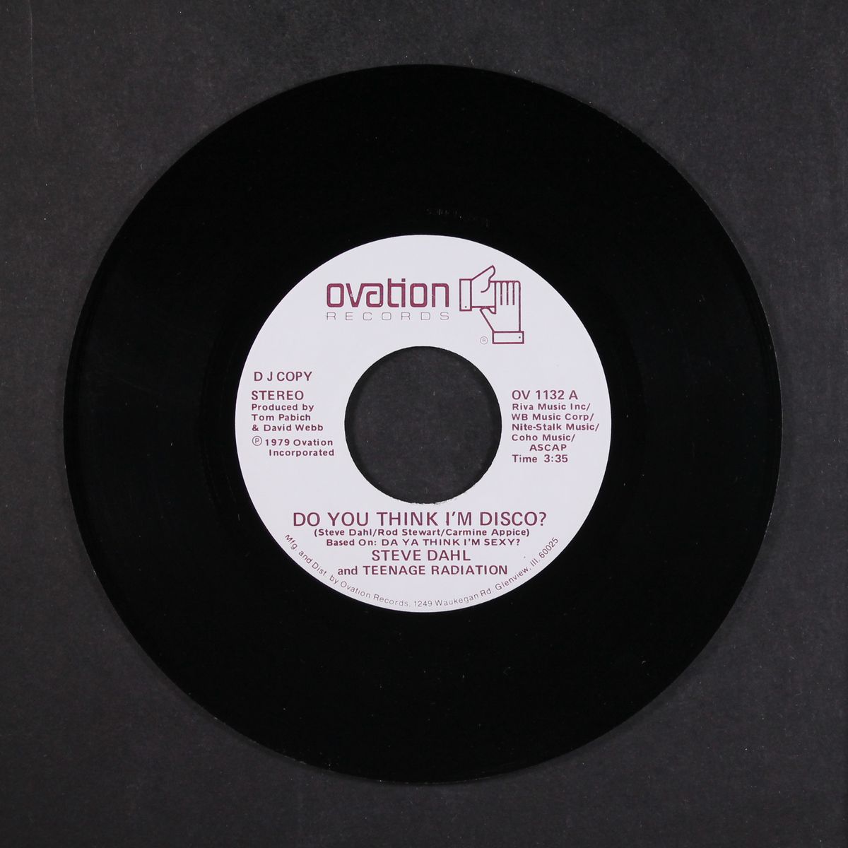 do you think i'm disco by STEVE DAHL & TEENAGE RADIATION