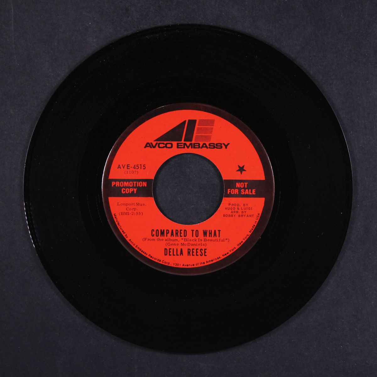 compared to what by DELLA REESE