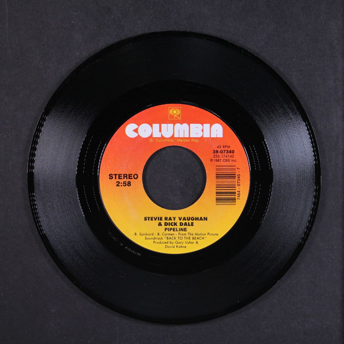 pipeline / love struck baby by STEVIE RAY VAUGHAN & DICK DALE