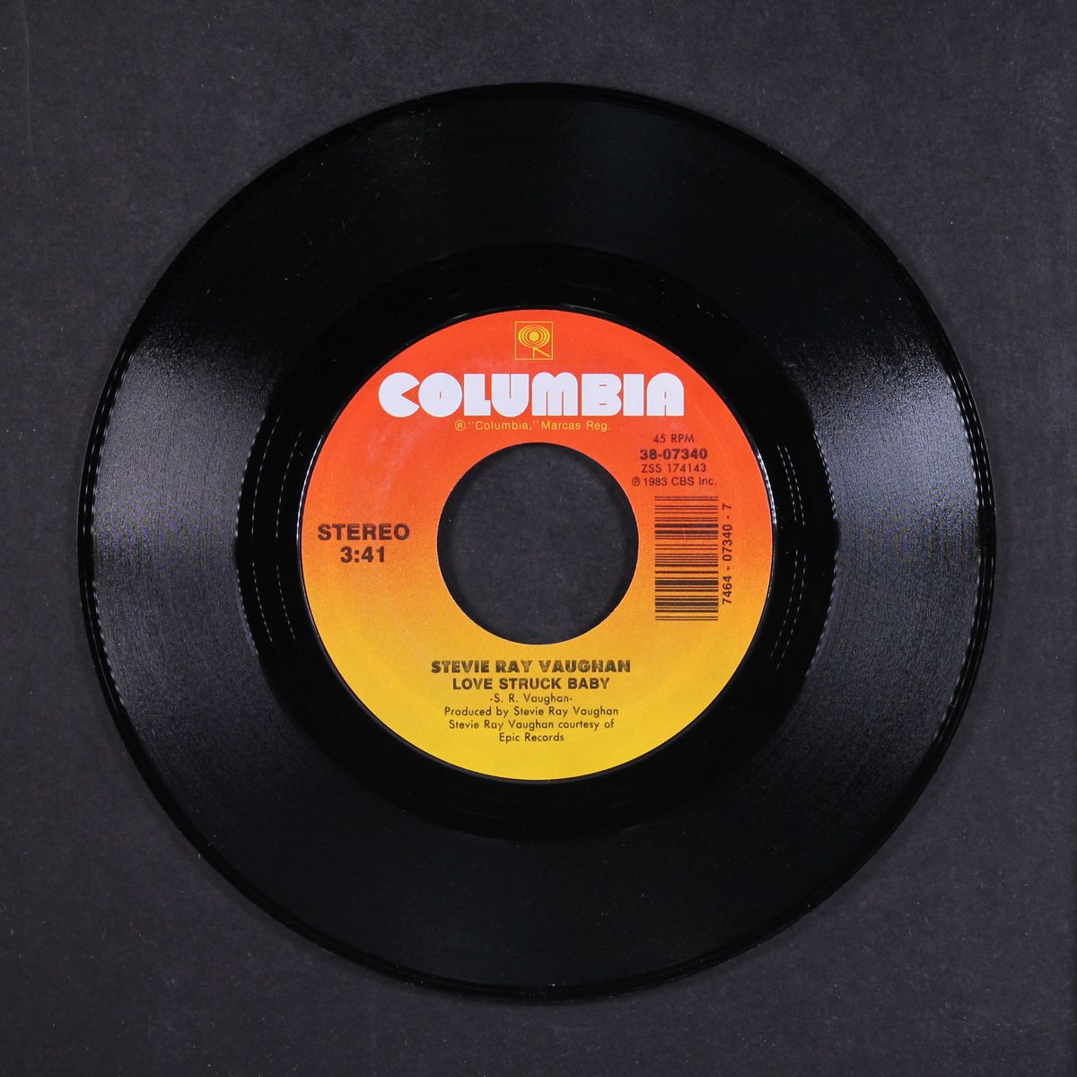 pipeline / love struck baby by STEVIE RAY VAUGHAN & DICK DALE