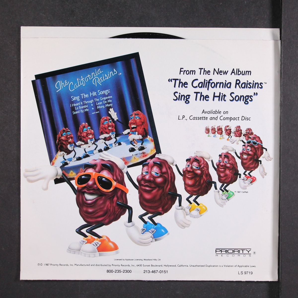 i heard it through the grapevine by CALIFORNIA RAISINS