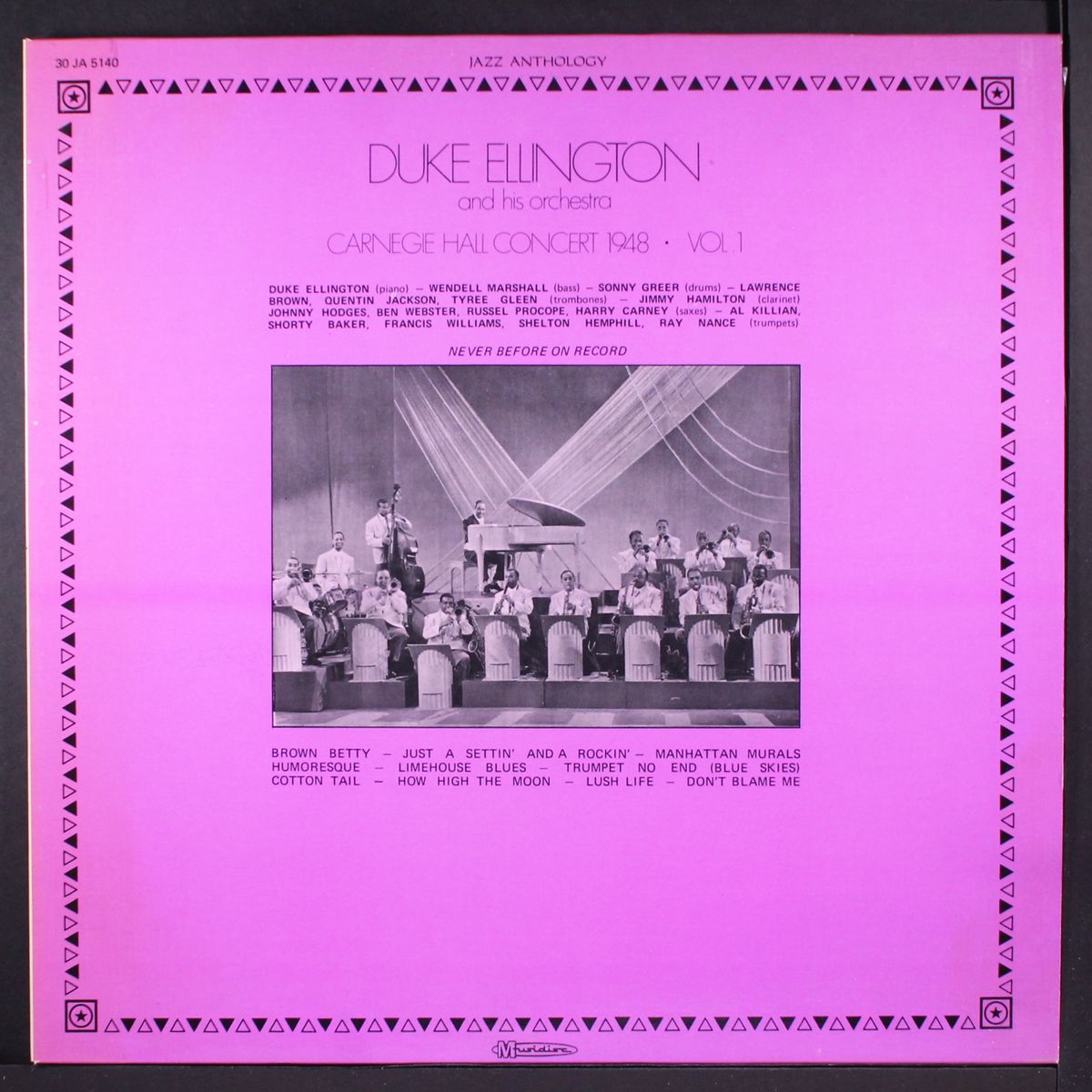 carnegie hall concert 1948 by DUKE ELLINGTON