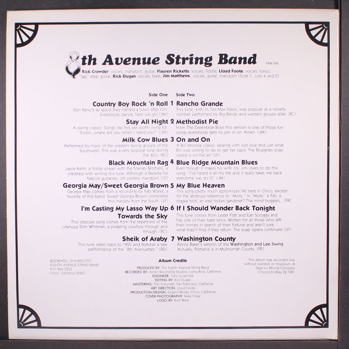 8th avenue string band by 8TH AVENUE STRING BAND