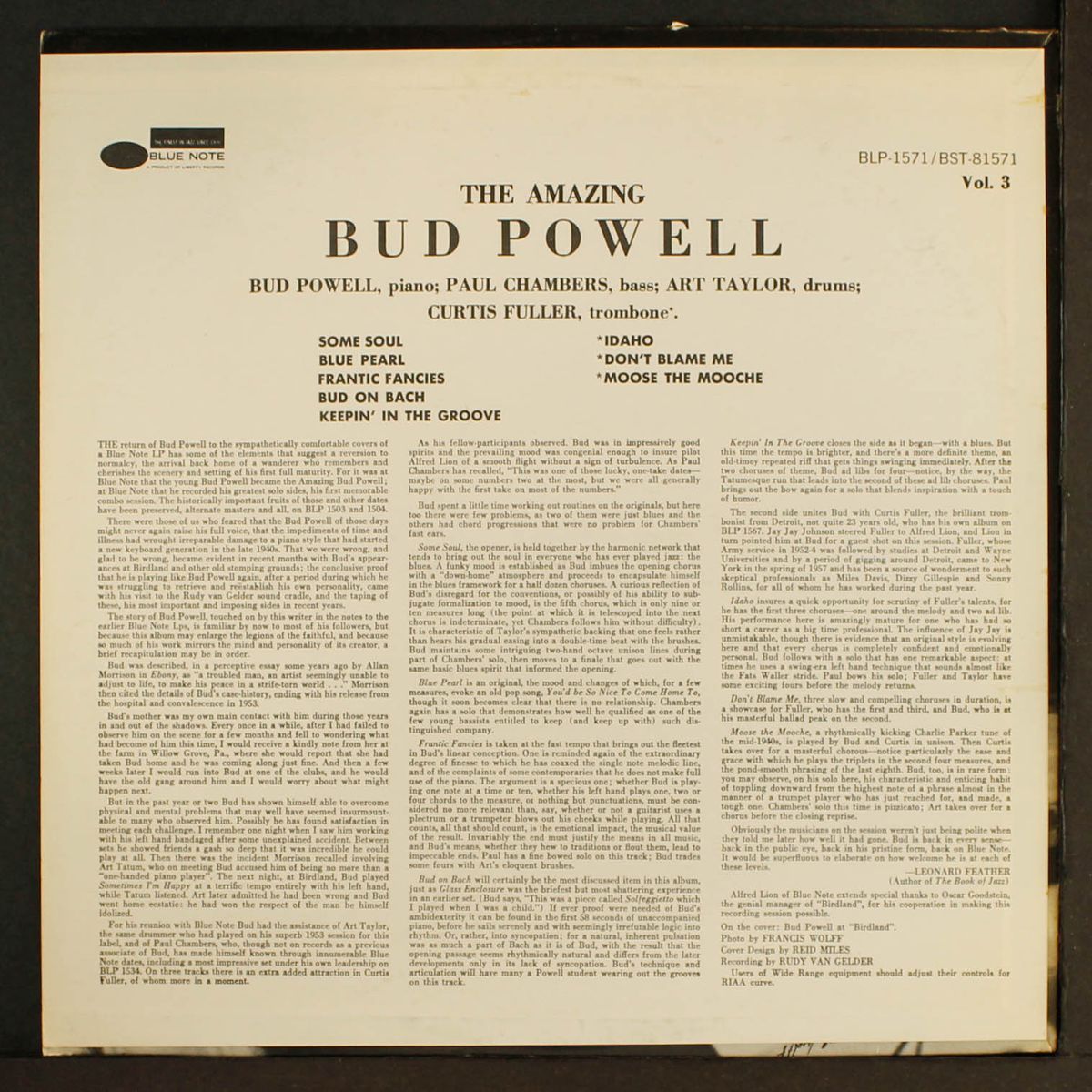 bud! by BUD POWELL