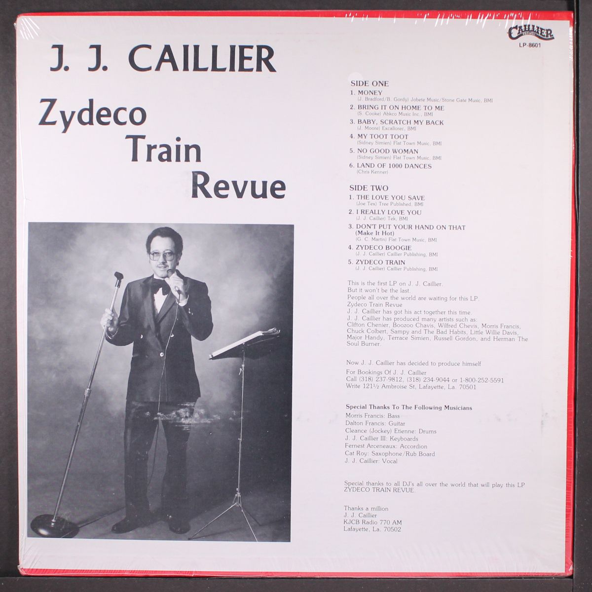 zydeco train revue by J.J. CAILLIER