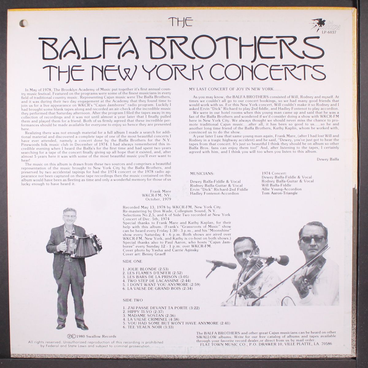 the new york concerts by BALFA BROTHERS