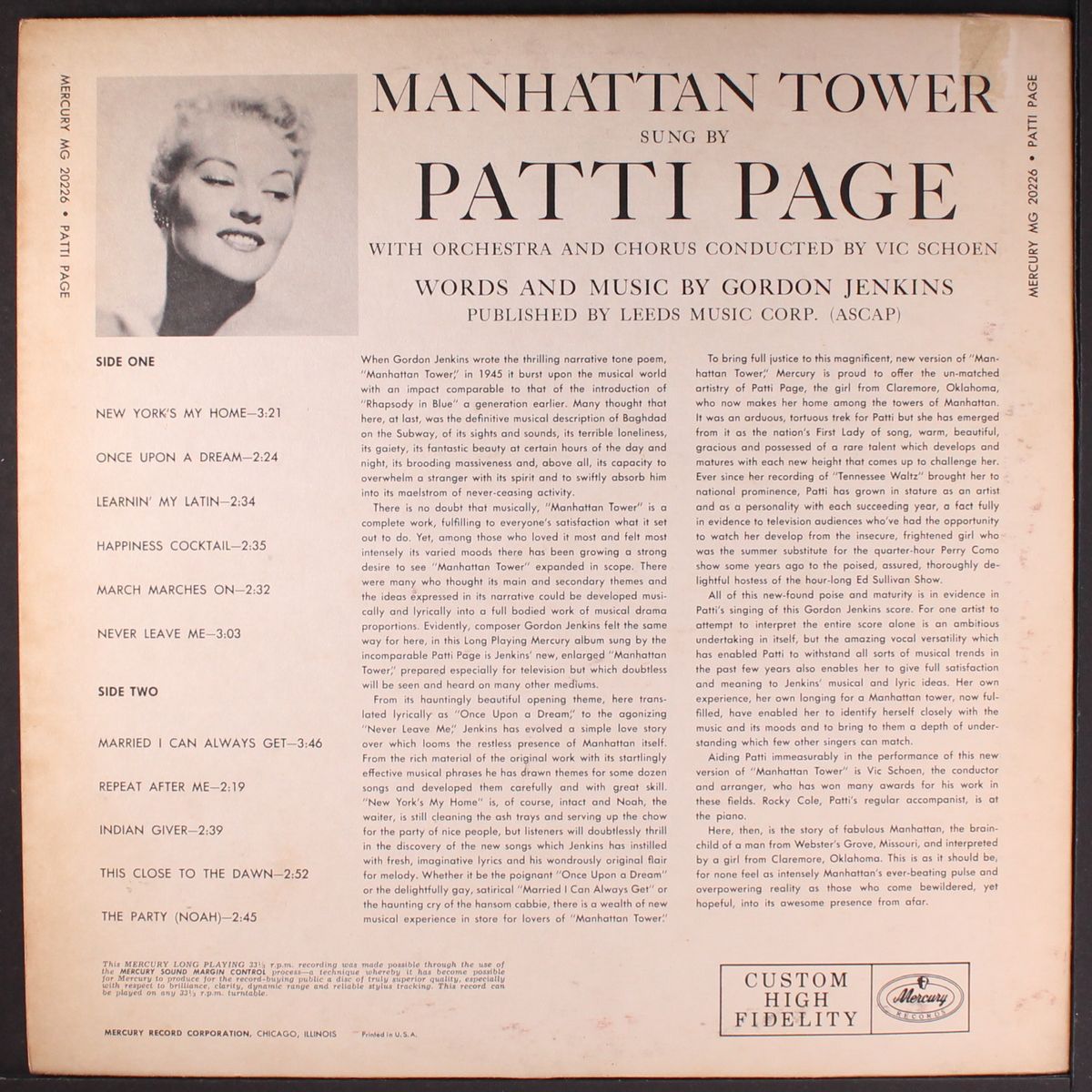 manhattan tower by PATTI PAGE