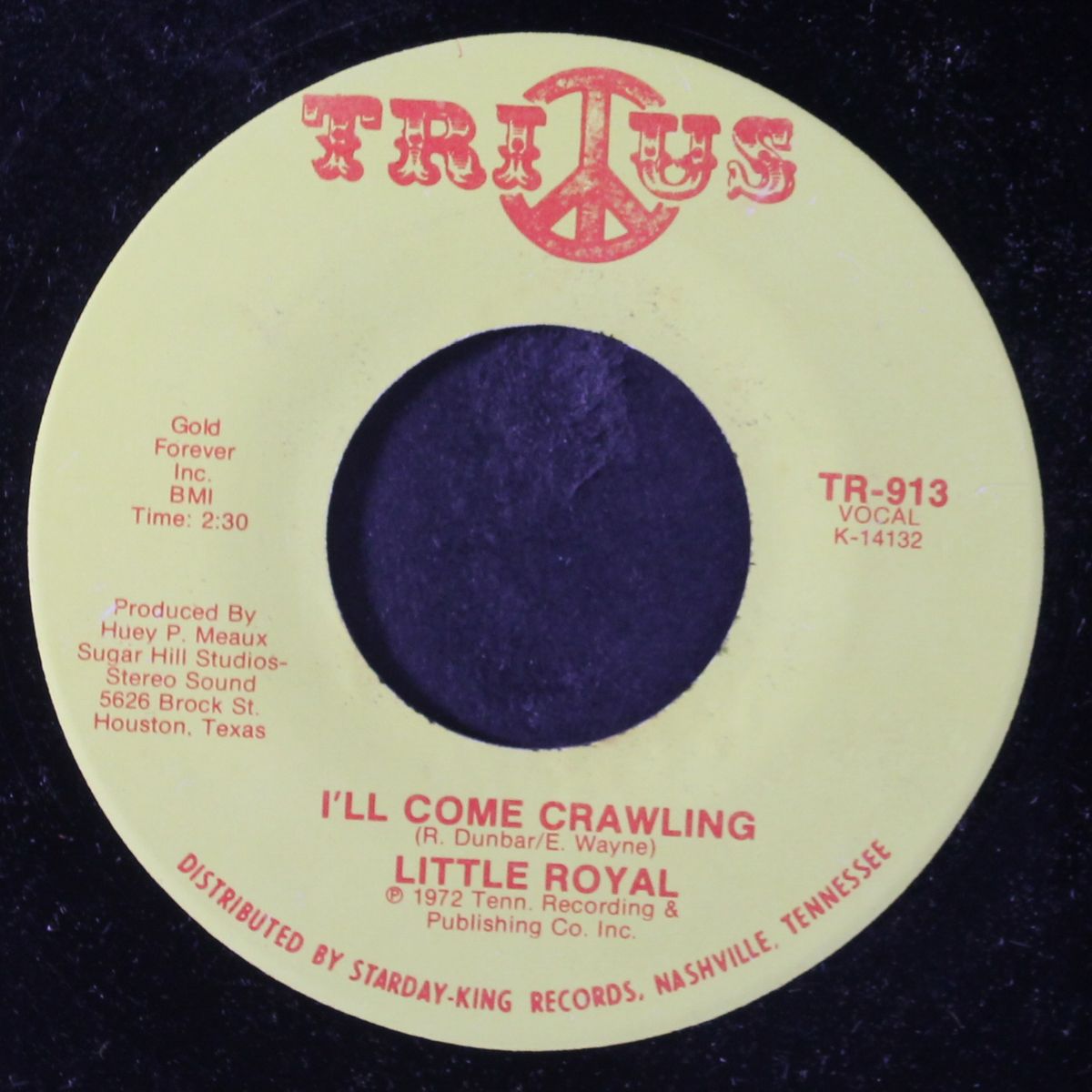 you'll lose a good thing / i'll come crawling by LITTLE ROYAL