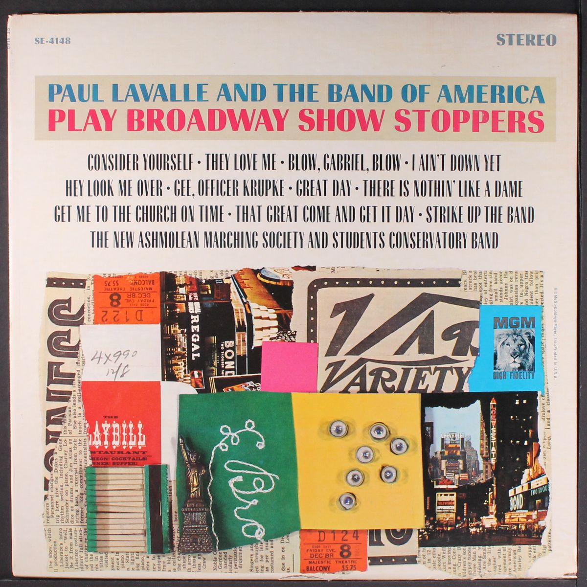 play broadway show stoppers by PAUL LAVALLE