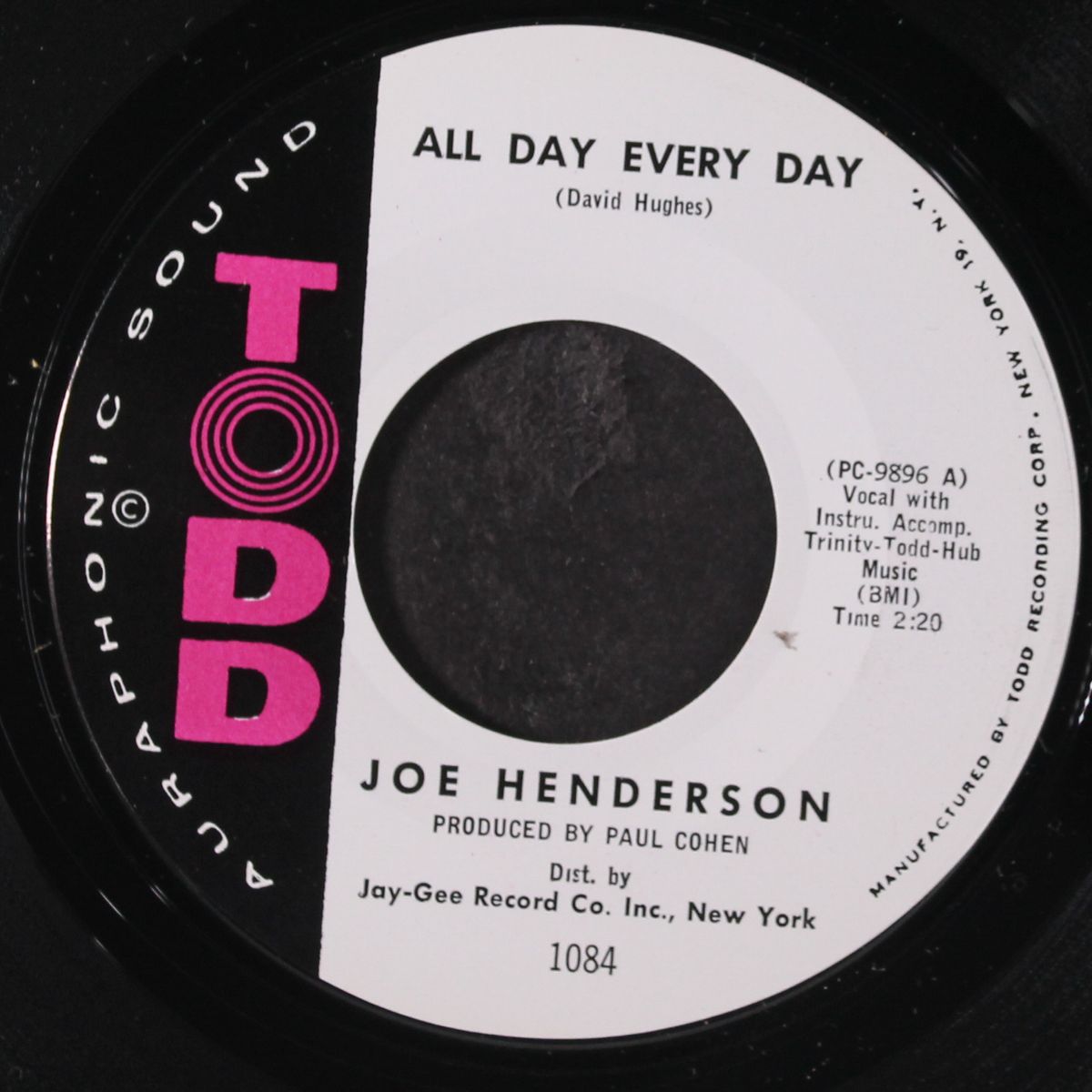 all day every day / you can't lose by JOE HENDERSON