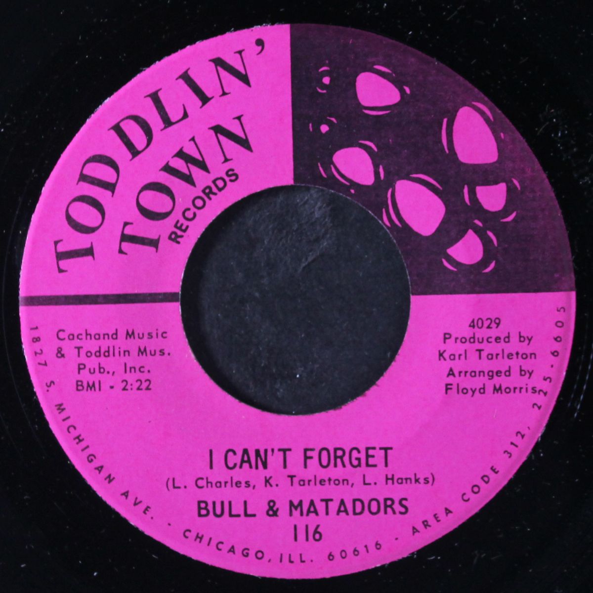 i can't forget / move with the groove by BULL & MATADORS