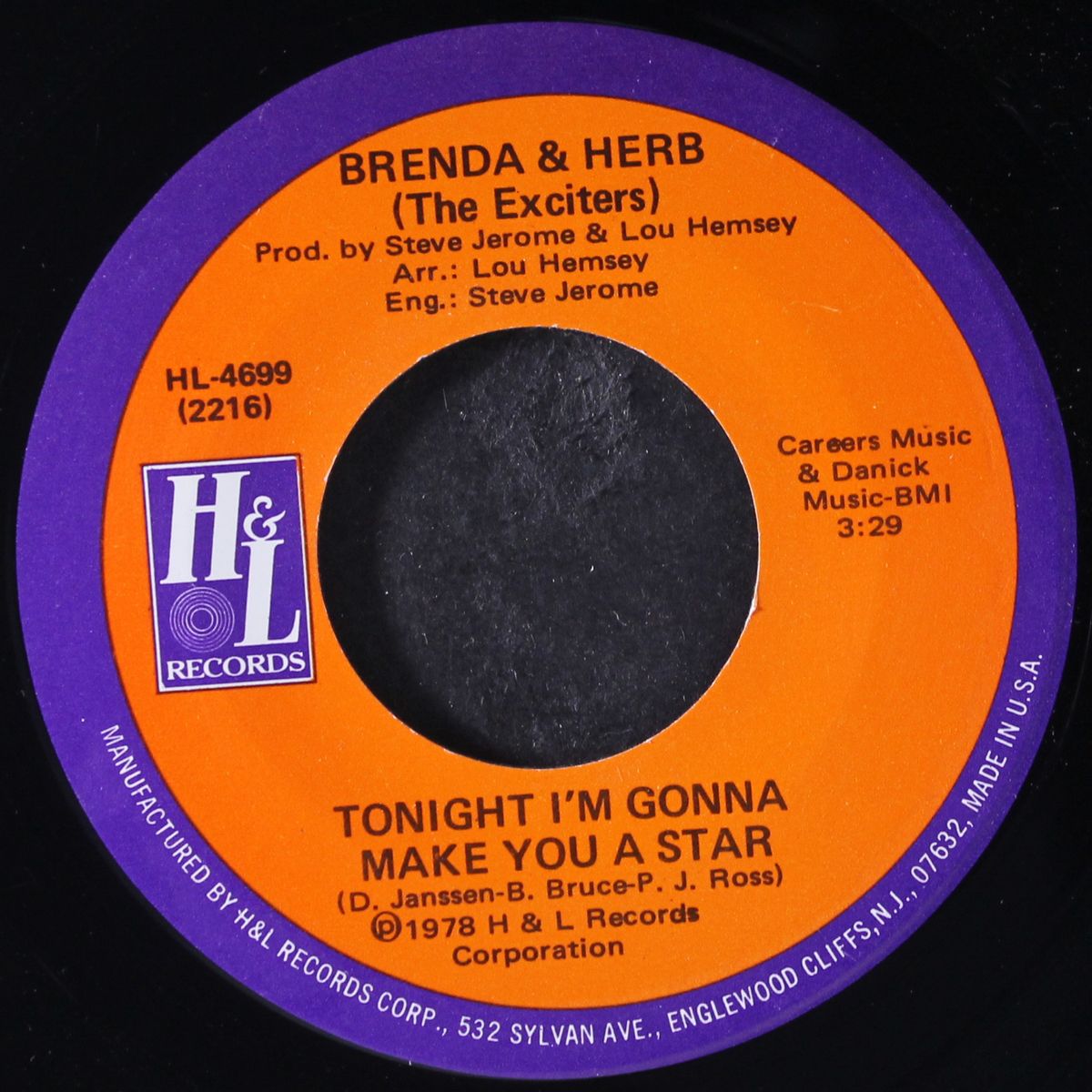 tonight i'm gonna make you a star by BRENDA & HERB