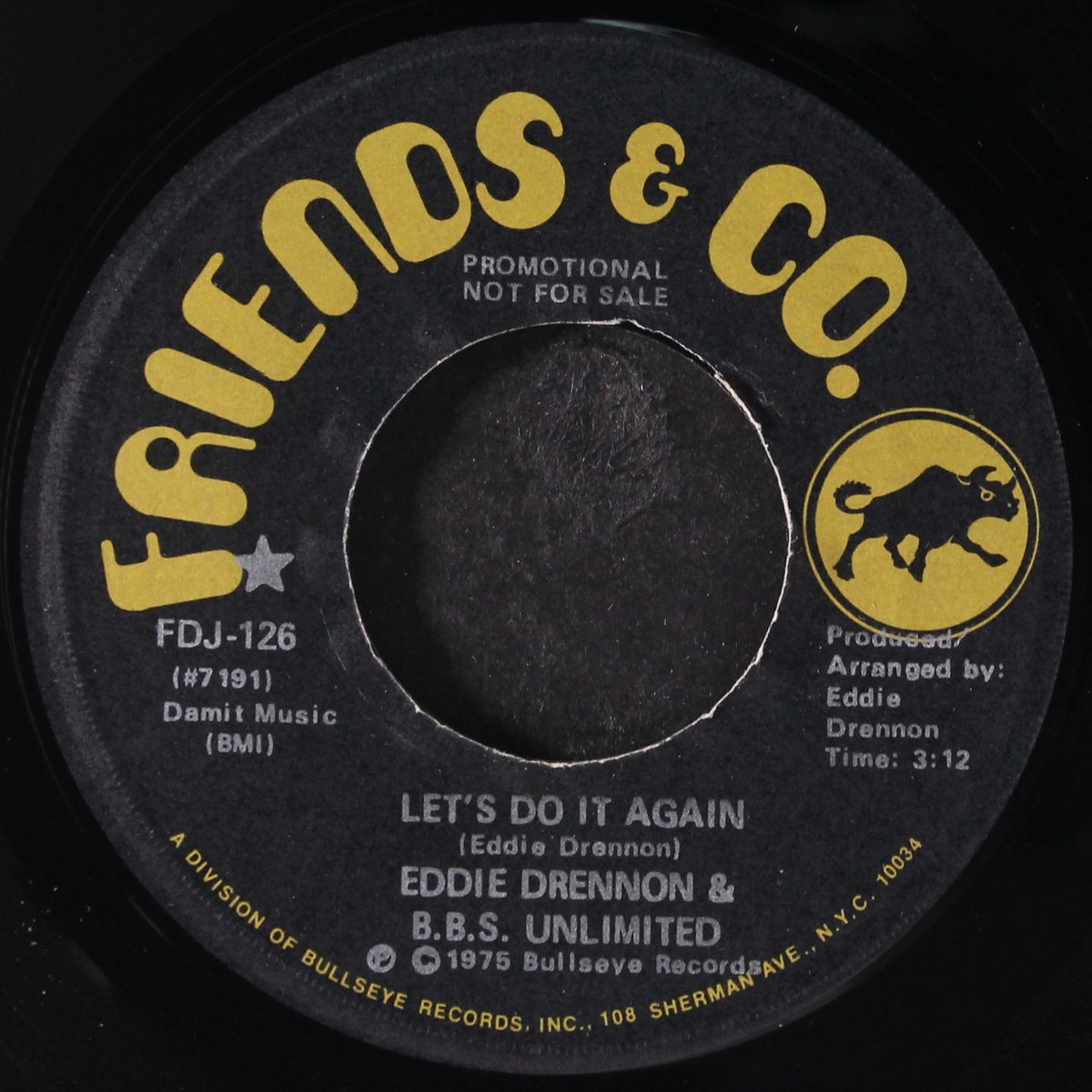 let's do it again / do it nice and easy by EDDIE DRENNON & B.B.S. UNLIMITED