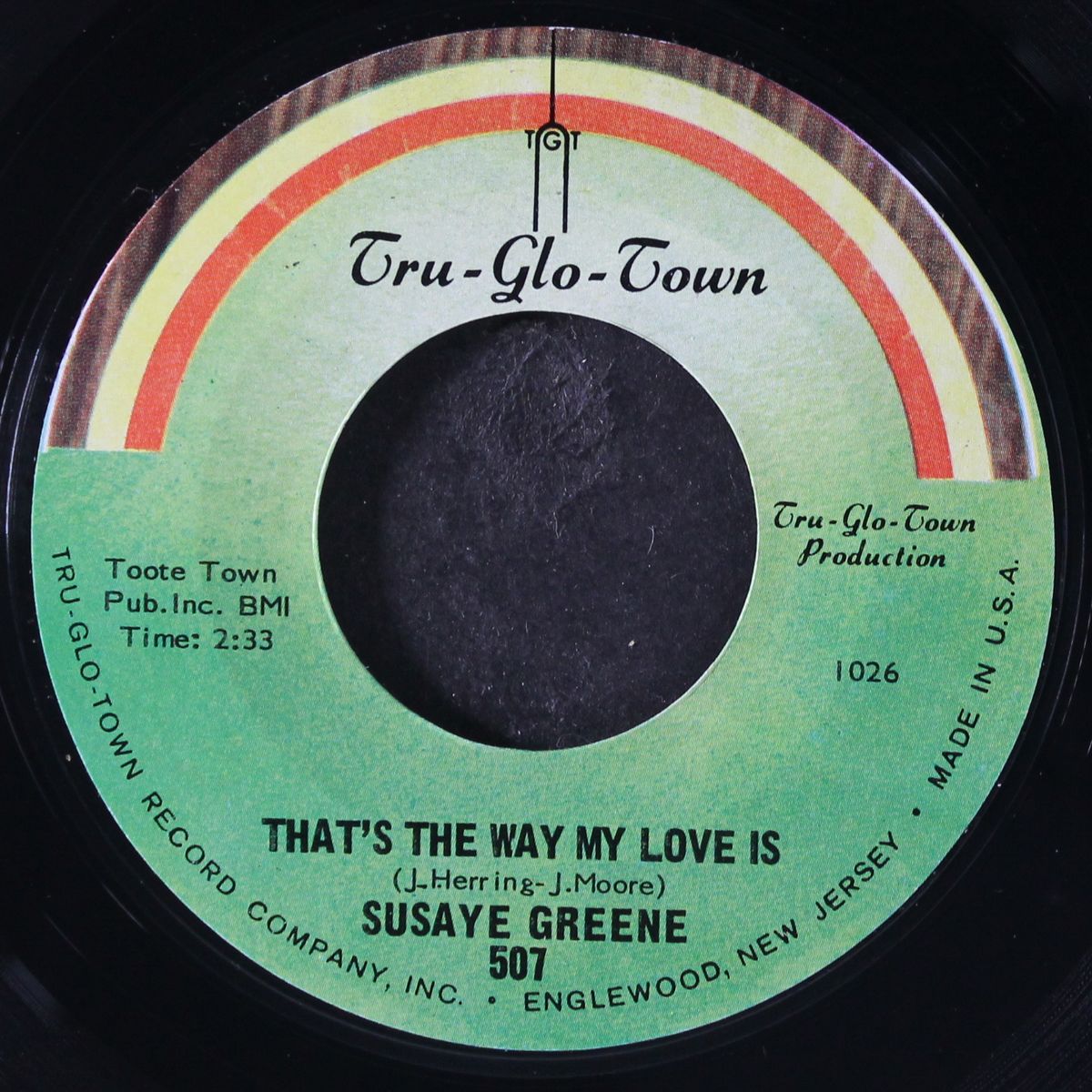 that's the way my love is / please send him back by SUSAYE GREENE