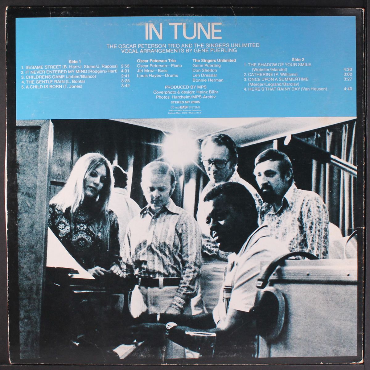 in tune by OSCAR PETERSON & SINGERS UNLIMITED
