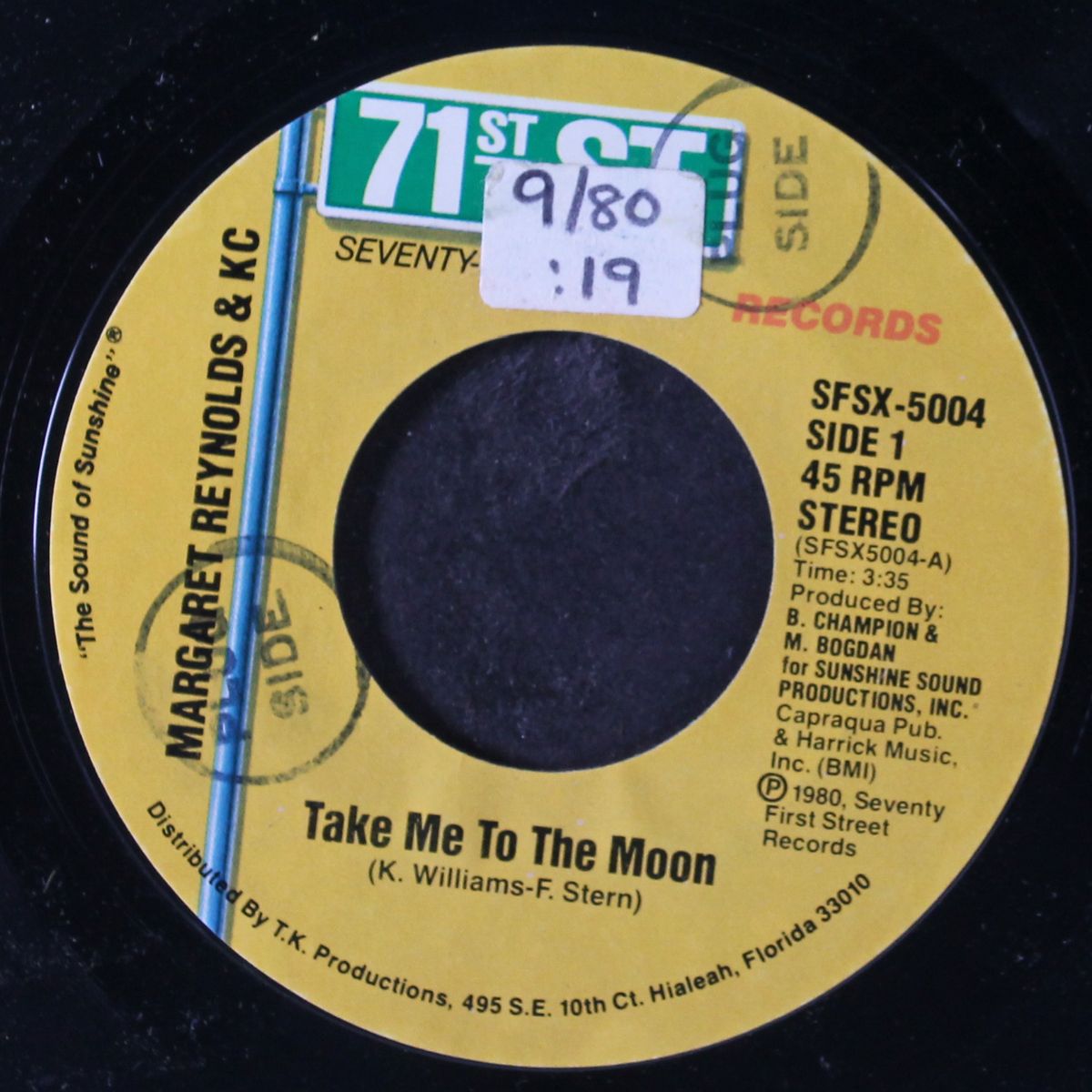 take me to the moon by MARGARET REYNOLDS & KC