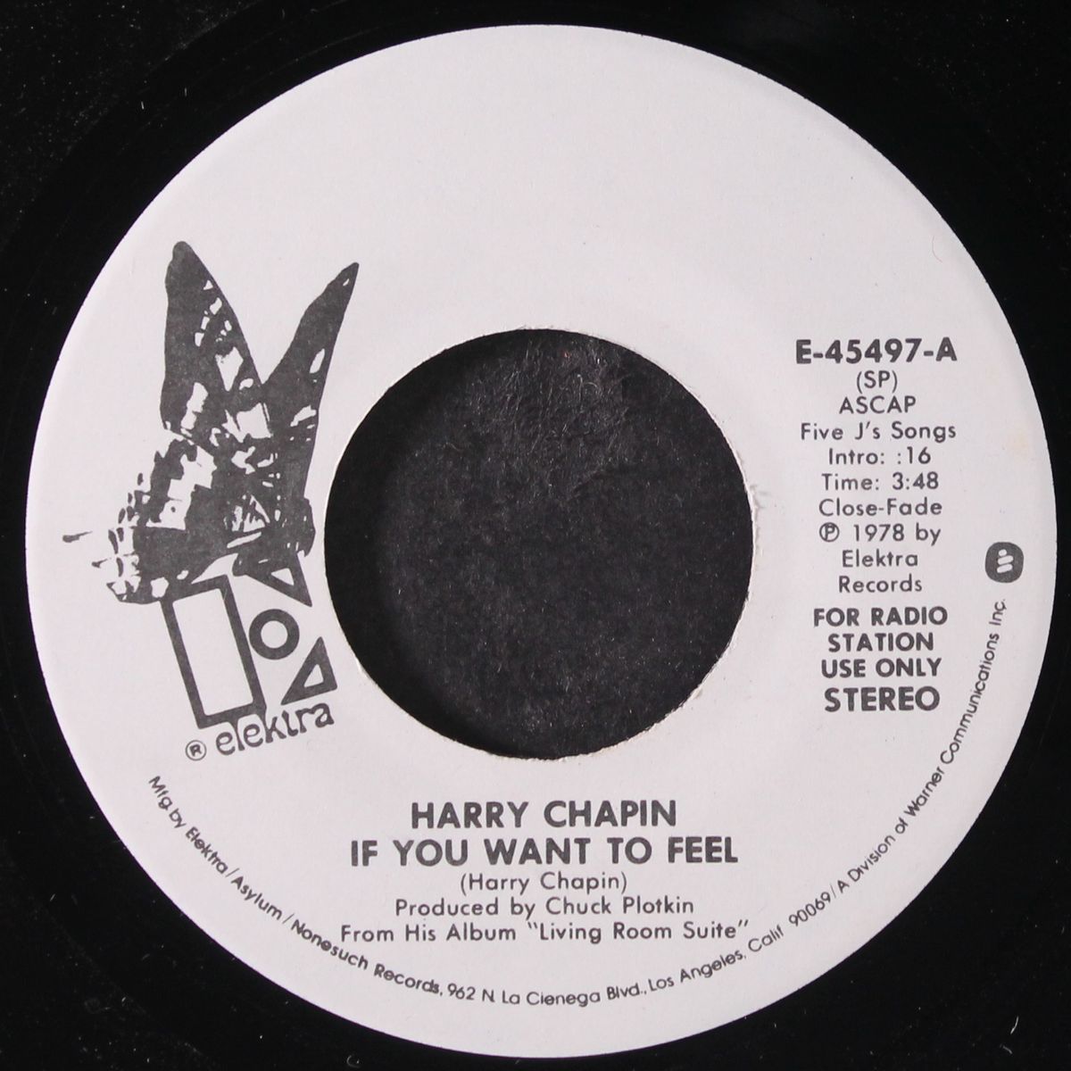 if you want to feel / mono by HARRY CHAPIN