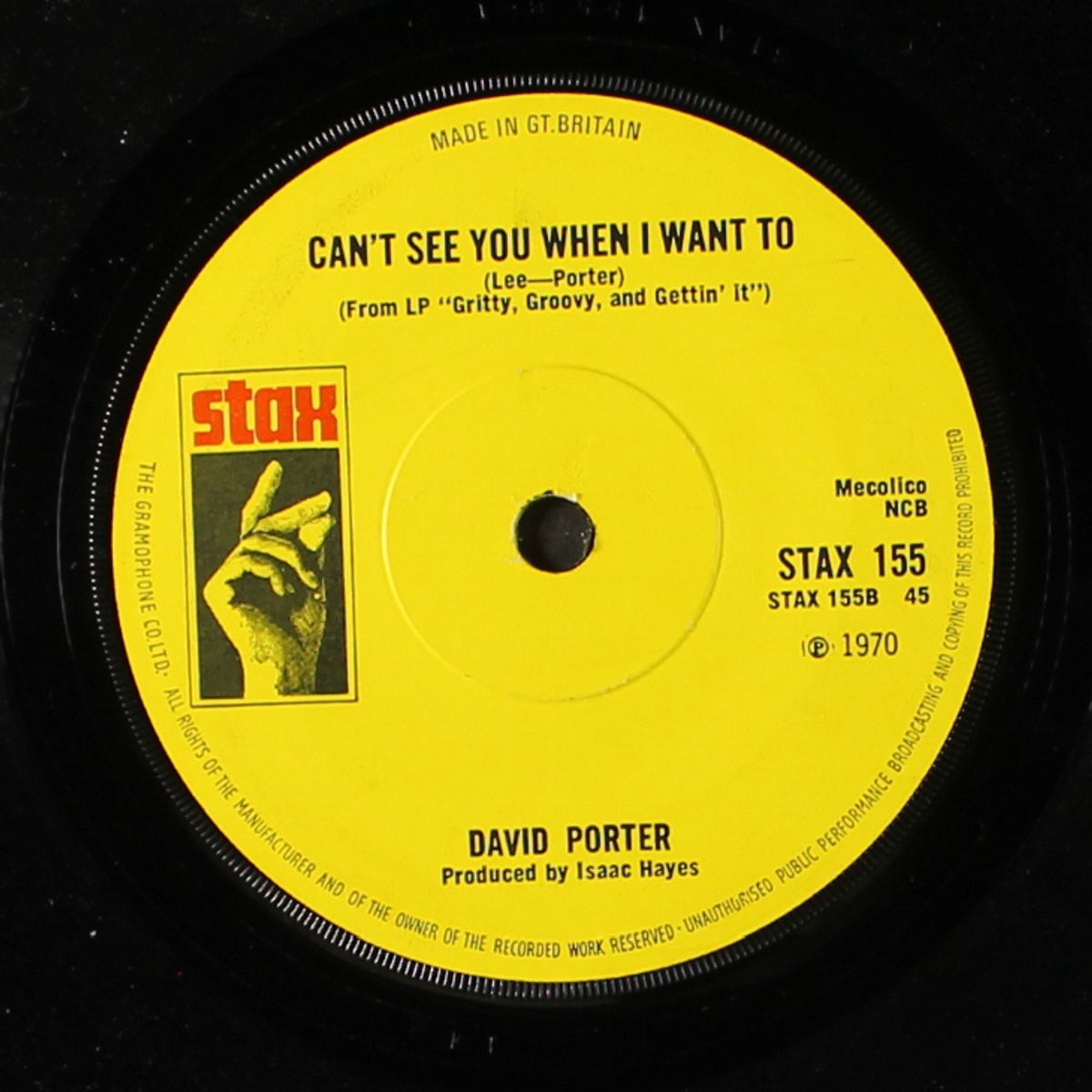 can't see you when i want to / one part-two parts by DAVID PORTER