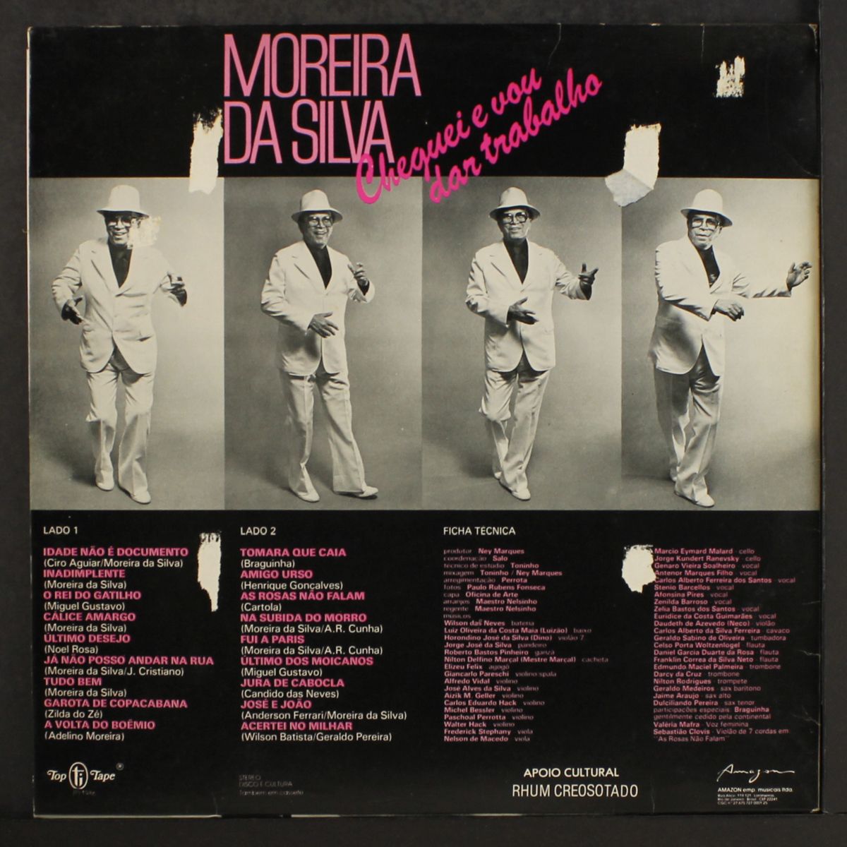 cheguei vou dar trabalho by MOREIRA DA SILVA