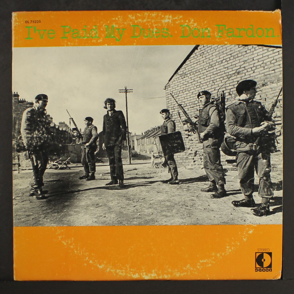 i've paid my dues by DON FARDON