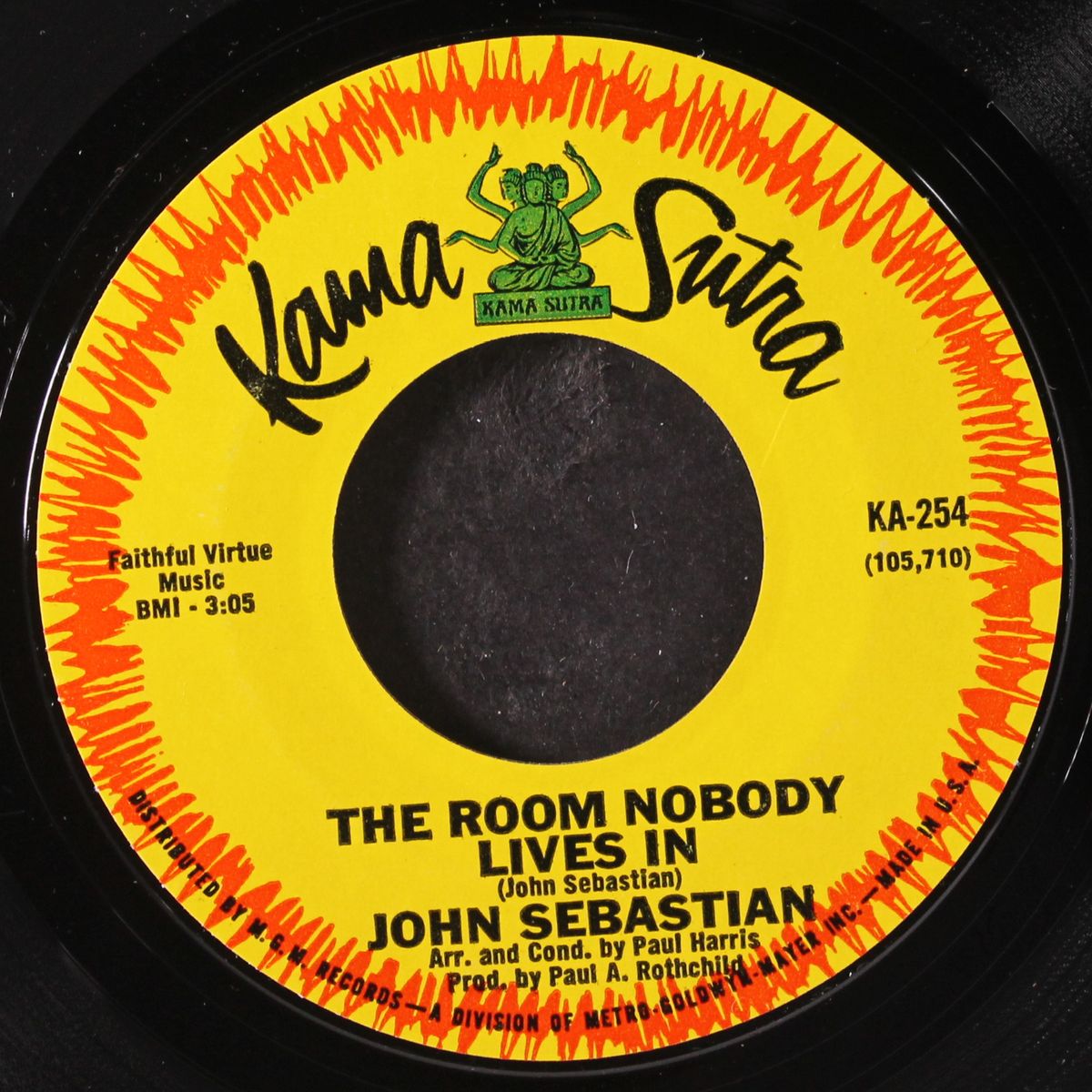 she's a lady / room nobody lives in by JOHN SEBASTIAN