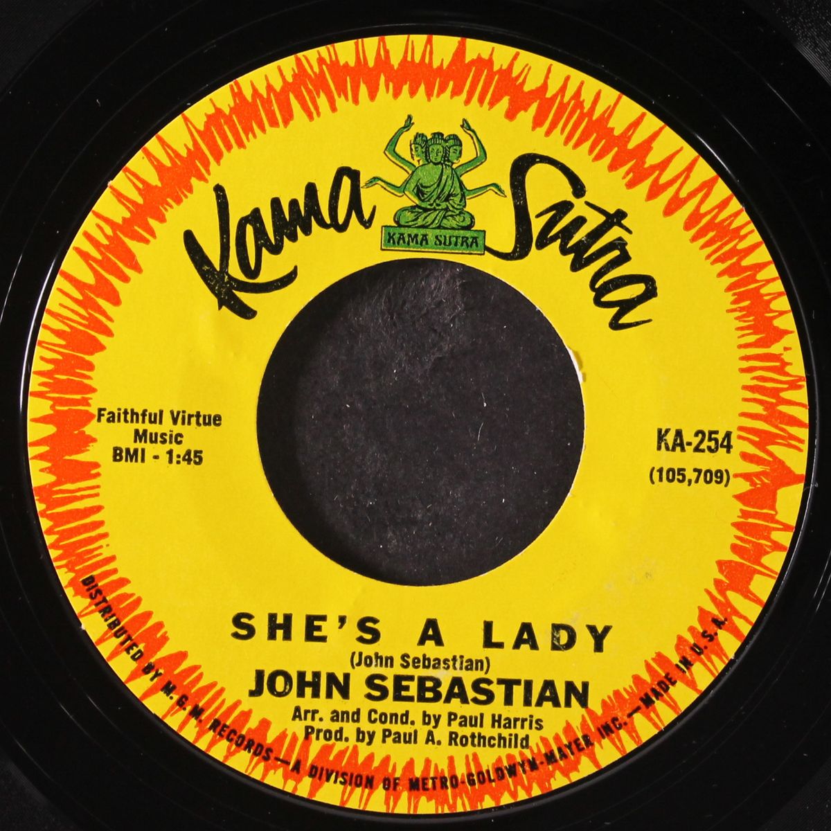 she's a lady / room nobody lives in by JOHN SEBASTIAN