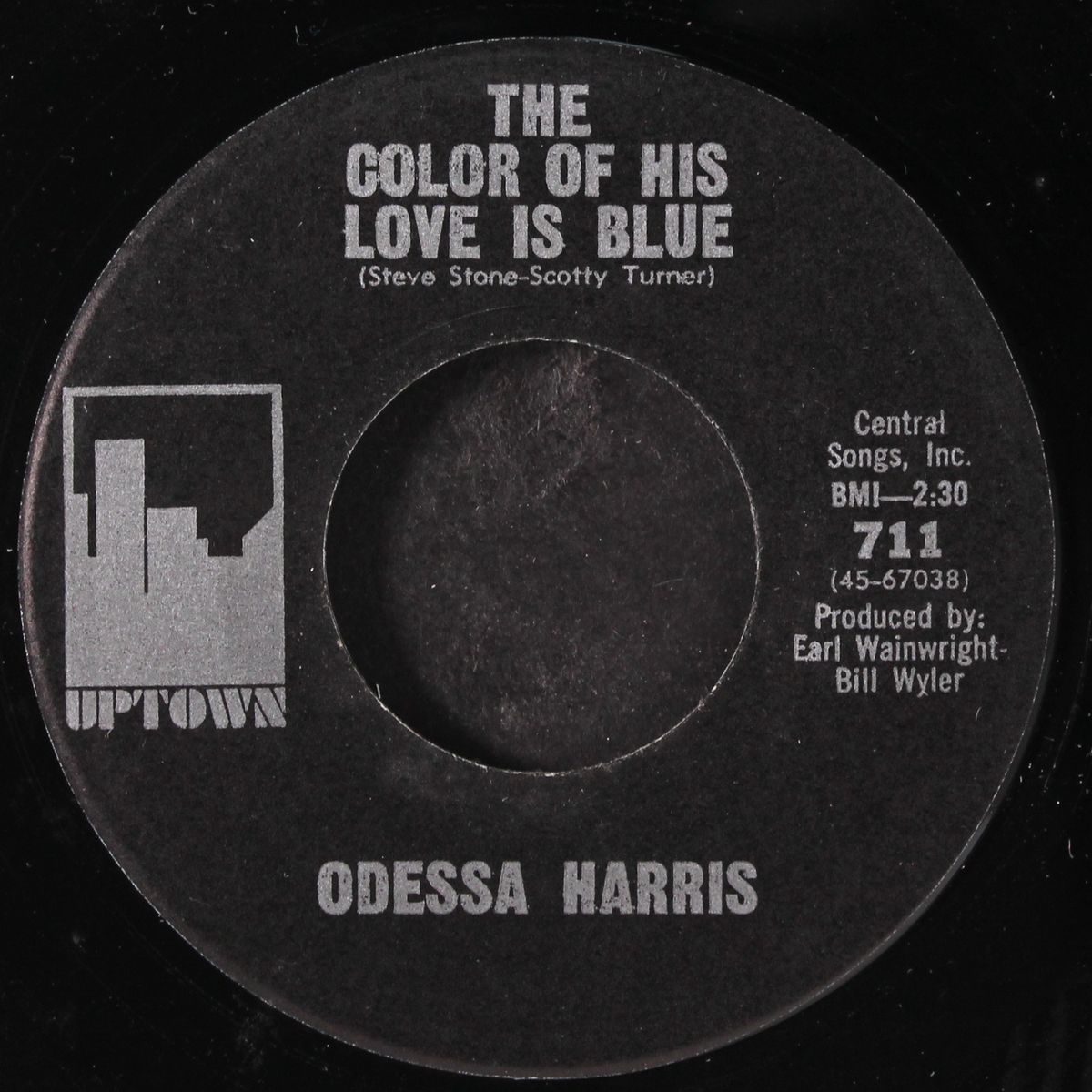 driving wheels / the color of his love is blue by ODESSA HARRIS