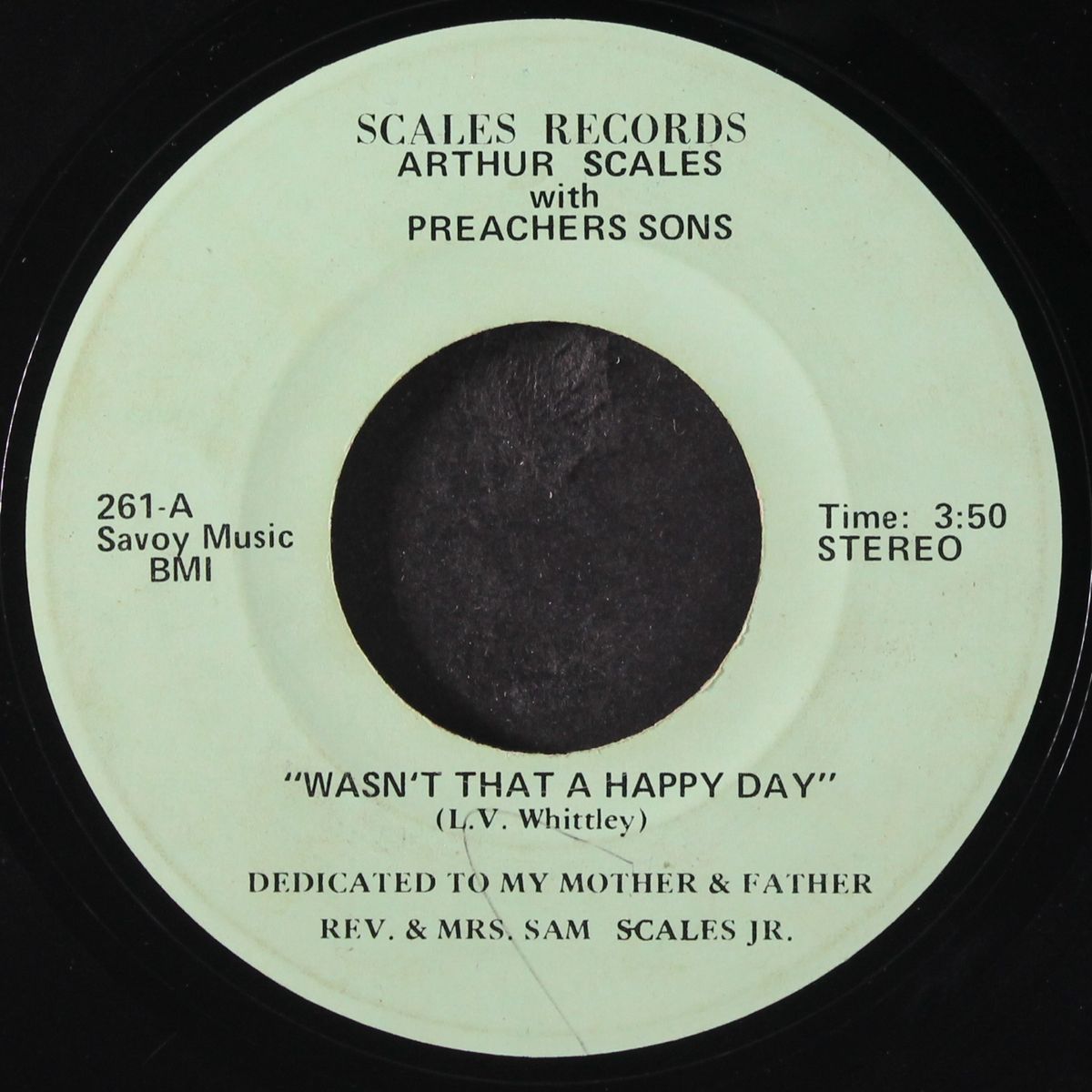 wasn't that a happy day / because he lives by ARTHUR SCALES