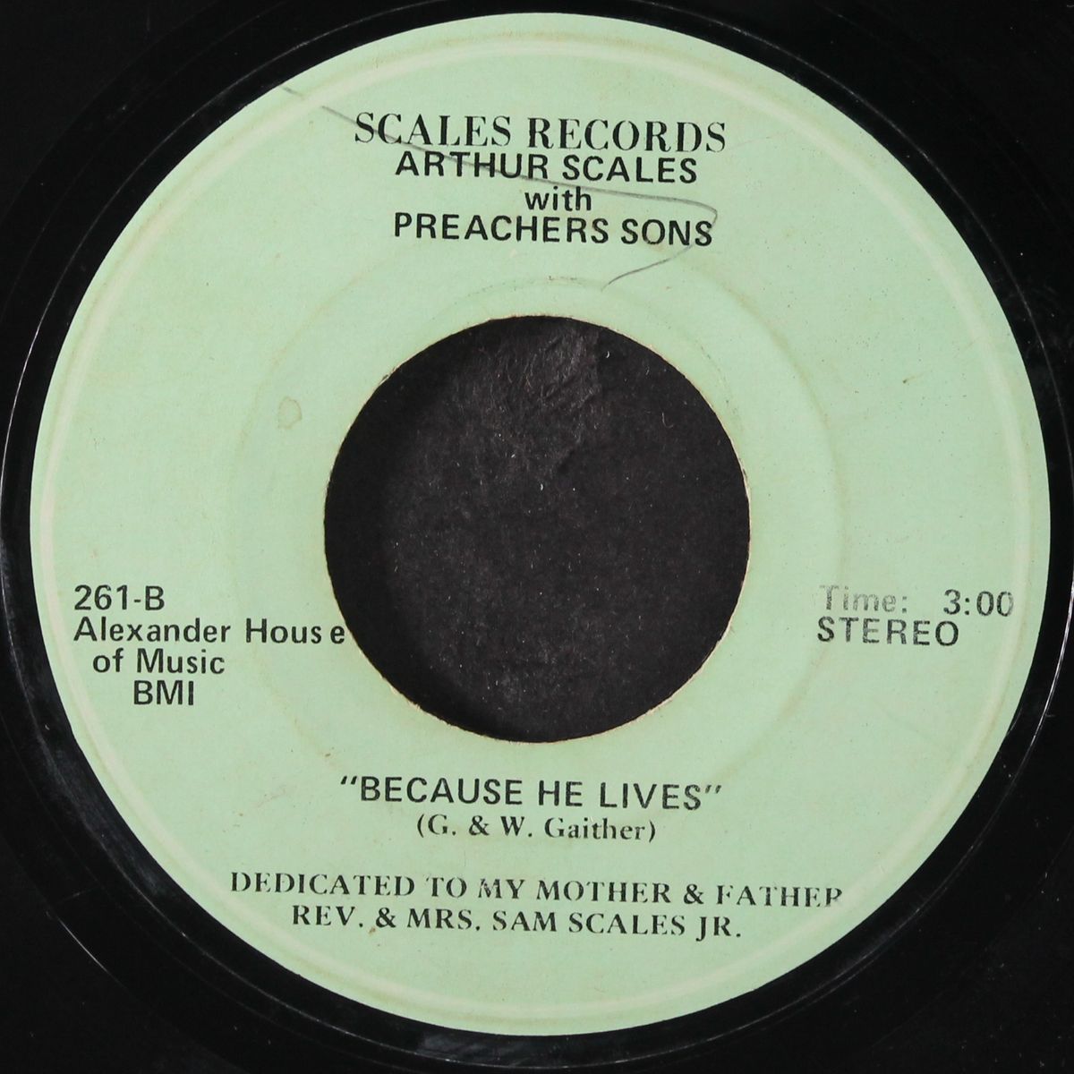 wasn't that a happy day / because he lives by ARTHUR SCALES