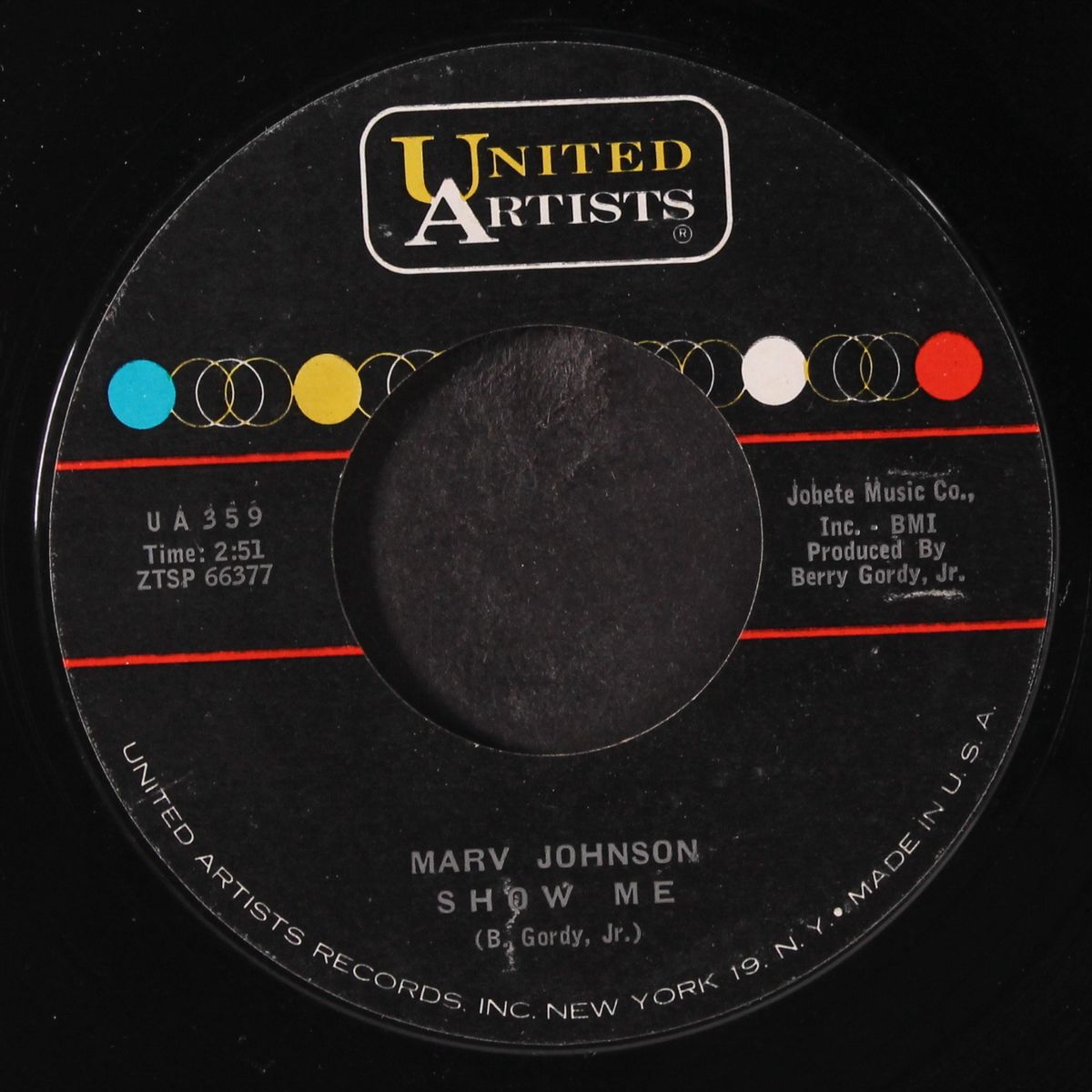 show me / oh mary by MARV JOHNSON