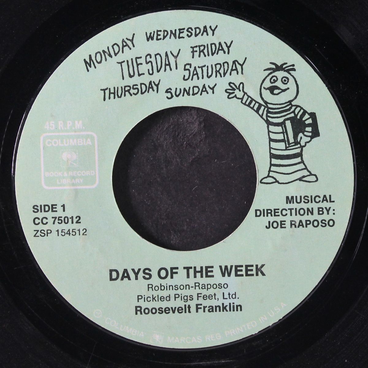 days of the week / mobity mosely's months by ROOSEVELT FRANKLIN / MOBITY MOSELY